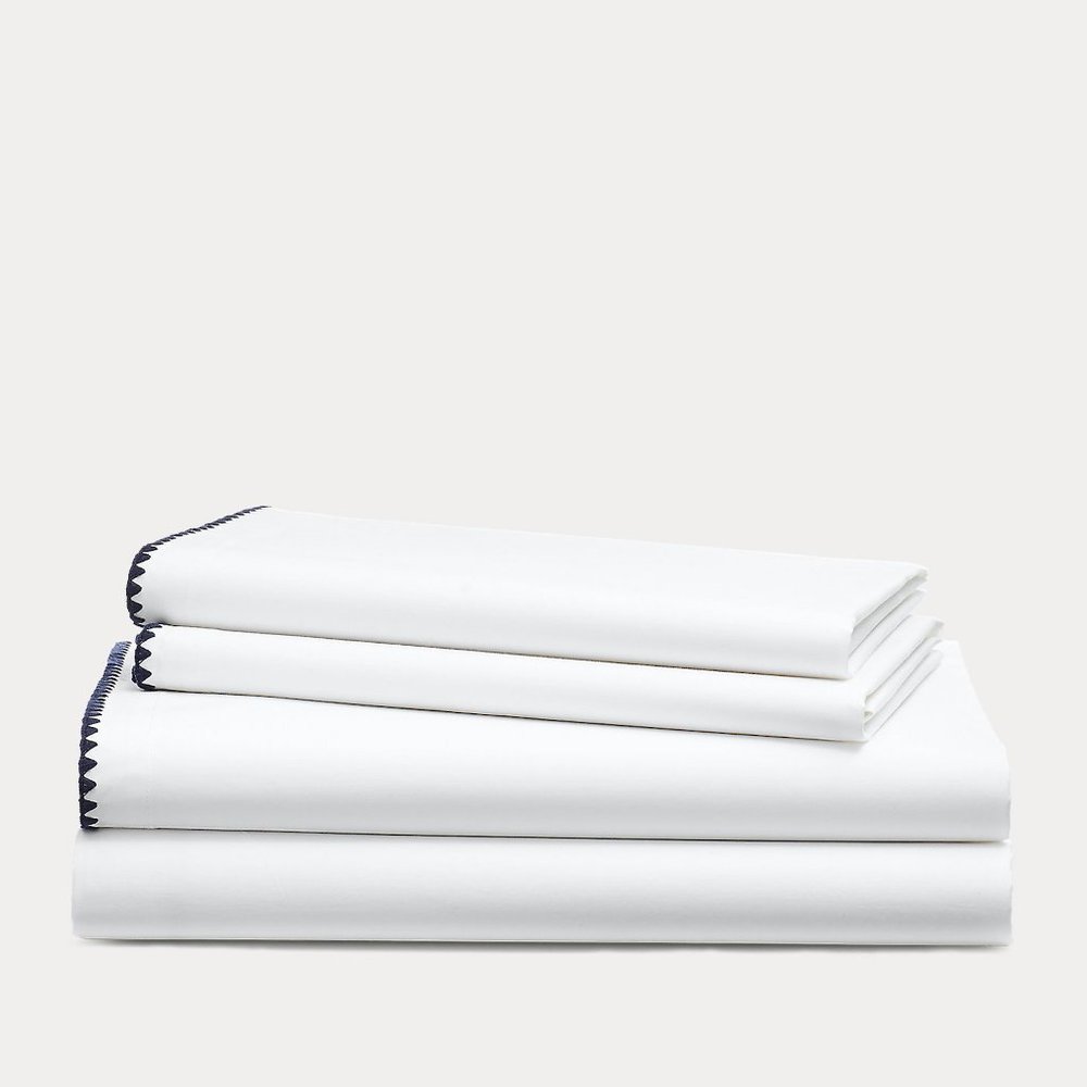 Lauren Ralph Lauren Tessa Embroidered Percale Sheet Set
